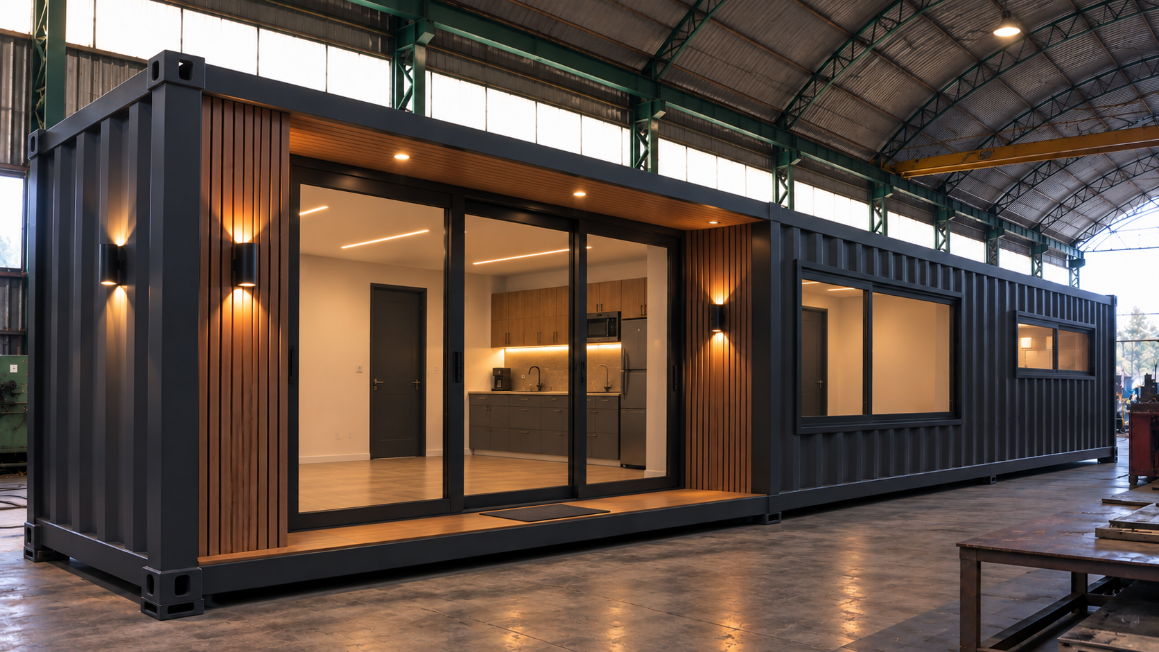 Casa modular en contenedor marítimo