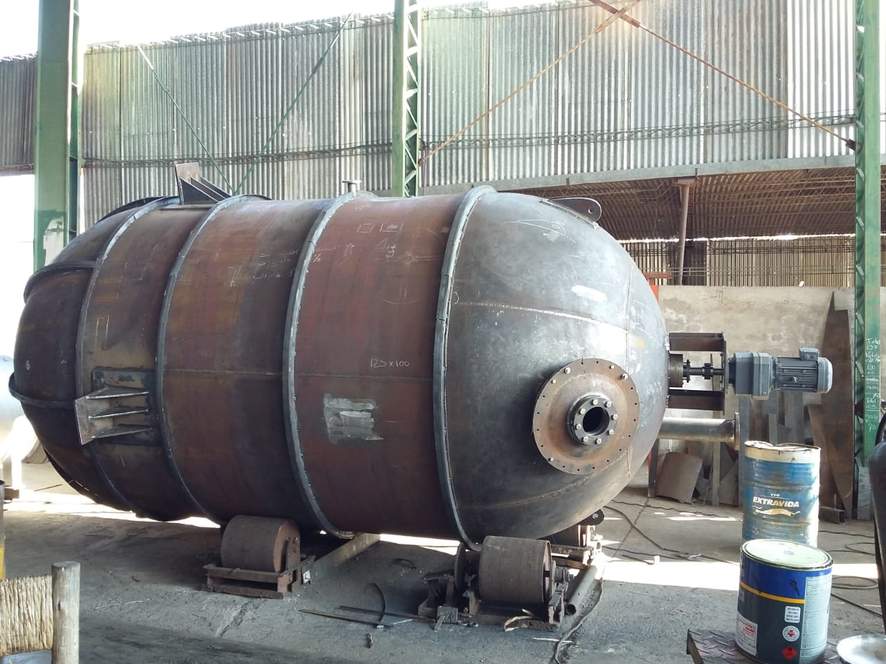 Tanque de alta presión